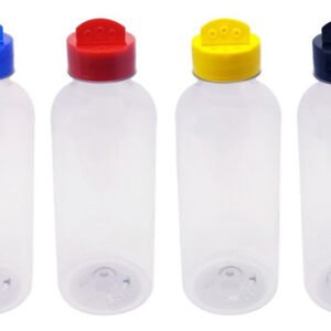 289 Frascos Plástico Cristal Pet 500ml Tempero Fliptop Det