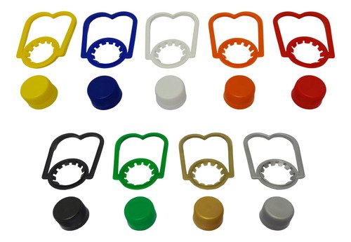 6 Frasco Plástico Cristal Pet 1l Tamp Rosca Lacre Alça Agu - Imagem 4