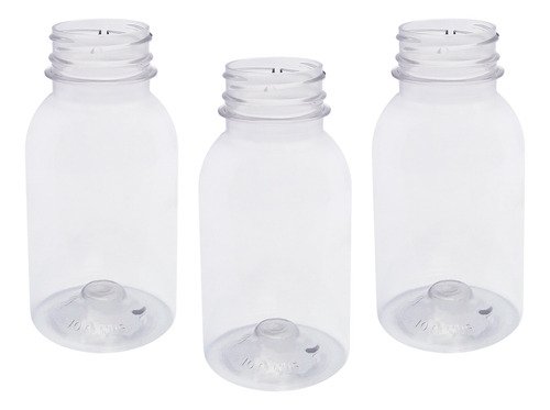 228 Frascos Plástico Cristal Pet 200ml Tampa Peneira Det - Imagem 3