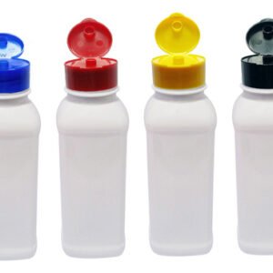 171 Frascos Plástico Branco Pet 300ml Fliptop C/ Rosca Qua