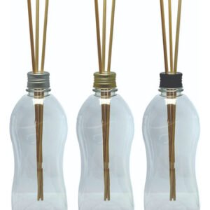 37 Frascos Plástico Cristal 750ml Tampa Difusor Varetas Cat