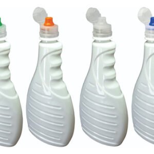 400 Frascos Branco Pet 500ml Tampa Sport Fliptop Bor