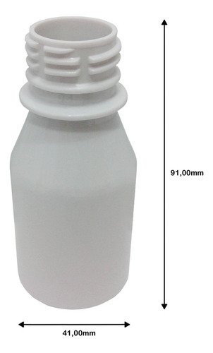 20 Frascos Plásticos Branco 60ml Squeeze Sport Far - Imagem 6