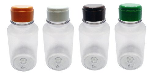 658 Frascos Plástico Cristal Pet 150ml Fliptop C/ Rosca Sup - Imagem 4