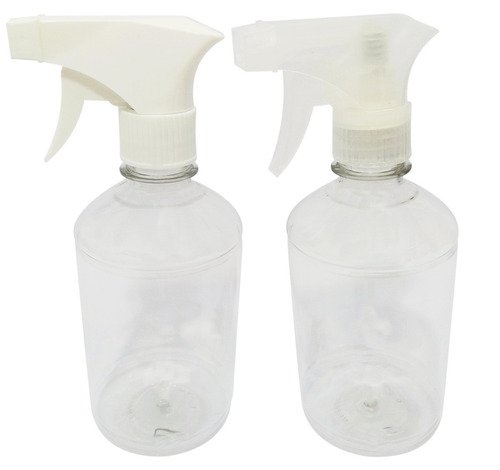 678 Frascos Plásticos Cristal Pet 500ml Válvula Gatilho Far