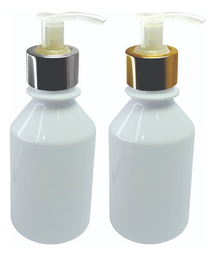 300 Frascos Plástico Branco 150ml Válvula Bico Pato L Far