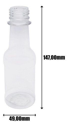 100 Frascos Plástico Cristal Pet 150ml Válvula Gatilho Pi2 - Imagem 5
