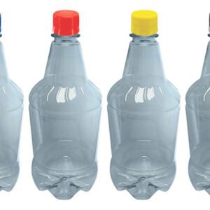 6 Frascos Plástico Cristal Pet 750ml Tampa S Batoque Gr2