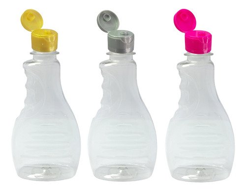 280 Frascos Plástico Cristal Pet 300ml Fliptop Batoque Bor - Imagem 5