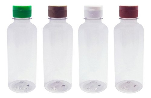 52 Frascos Plástico Cristal Pet 500ml Batoque Fliptop Det - Imagem 4