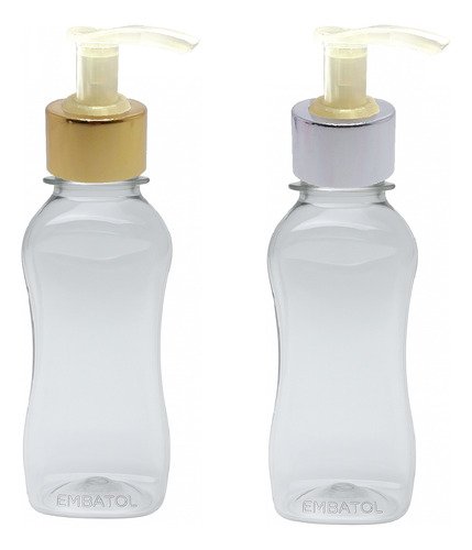 363 Frascos Plástico Cristal 120ml Válvula Bico Pato L Cat