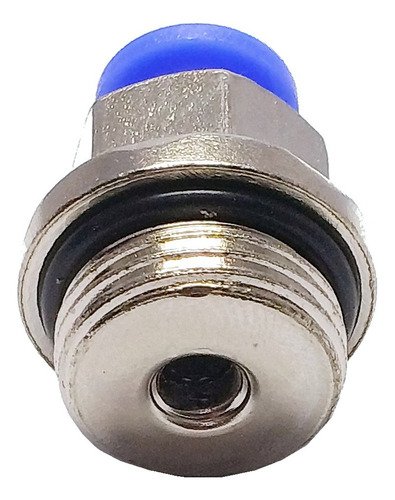 1 Conexão Pneumática Reta Macho Rosca 3/8 X Tubo 6mm - Imagem 3