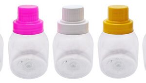 166 Frasco Plástico Cristal Pet 300ml Tam Dosadora 30ml Sab