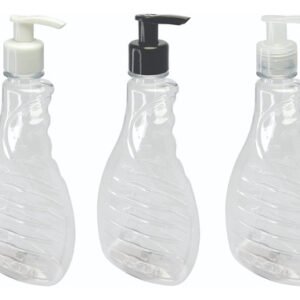 45 Frascos Plástico Cristal 500ml Válvula Bico Pato S Bor