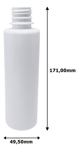 216 Frascos Plástico Branco Pet 250ml Tampa Rosca Lacre Cos - Imagem 6