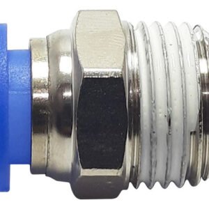 200 Conexão Pneumática Reta Macho Rosca 1/2 X Tubo 1/2