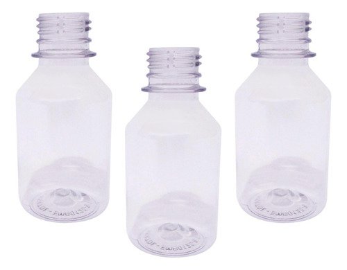 802 Frasco Plástico Cristal Pet 120ml Rosca 2 Bicos Far - Imagem 3