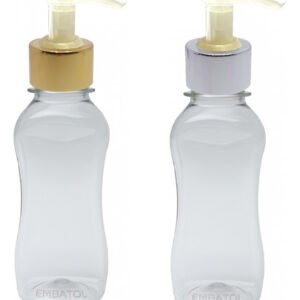 42 Frascos Plástico Cristal 120ml Válvula Bico Pato L Cat