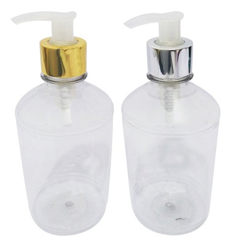 678 Frascos Plástico Cristal 500ml Válvula Bico Pato L Far