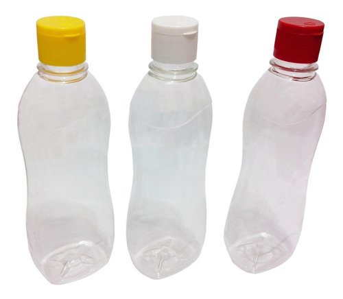 990 Frascos Plástico Cristal Pet 360ml C/ Tampa Fliptop Cat - Imagem 2
