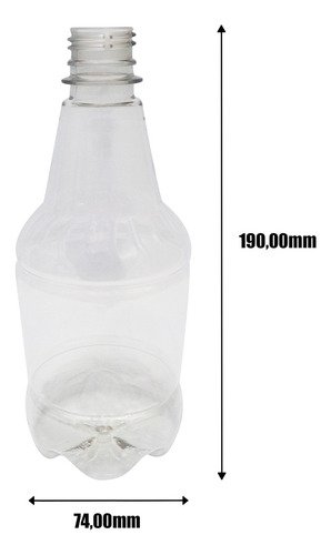 565 Frascos Plástico Cristal Pet 500ml Tampa Aluminio S/ Gr2 - Imagem 4