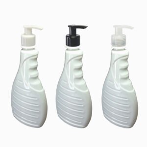 400 Frasco Plástico Branco Pet 500ml Válvula Bico Pato S Bor