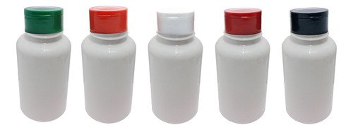 210 Frascos Plástico Branco Pet 240ml Tampa Peneira Sup - Imagem 2