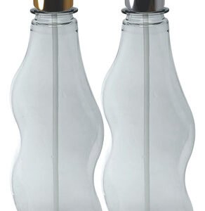 132 Frasco Plástico Cristal Pet 380ml Valvula Spray L Cat