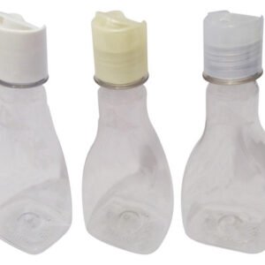 1323 Frascos Plástico Cristal Pet 200ml C/ Tampa Disktop Mol