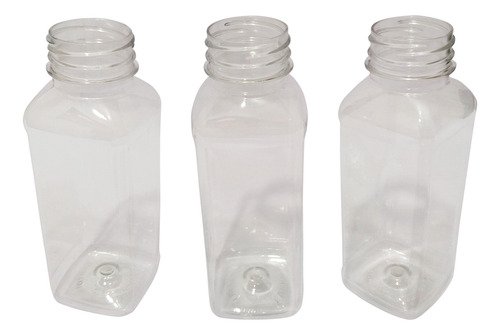 355 Frascos Plástico Cristal Pet 300ml Tampa Peneira Qua - Imagem 3