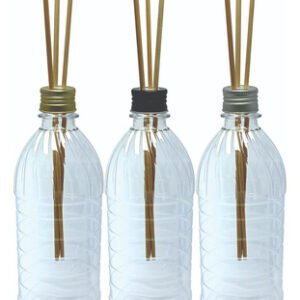 160 Frascos Plástico Cristal 800ml Tampa Difusor Varetas Que