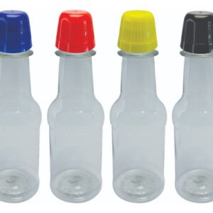 259 Frascos Plástico Cristal Pet 150ml Tampa Dosadora Pi2