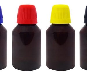 371 Frasco Plástico Âmbar Pet 120ml Dosadora 20ml Far