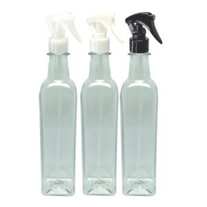 126 Frascos Plástico Cristal Pet 500ml Válv Mini Gatilho Aze