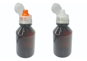 162 Frasco Plástico Âmbar Pet 120ml Tampa Sport Fliptop Far