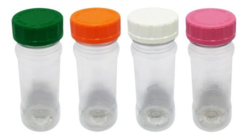 1755 Frascos Plásticos Cristal Pet 120ml Com Tampa Child Con - Imagem 2