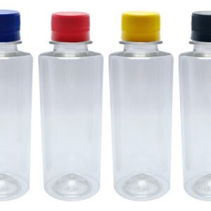 28 Frascos Plástico Cristal Pet 200ml Tampa S Batoque Cos