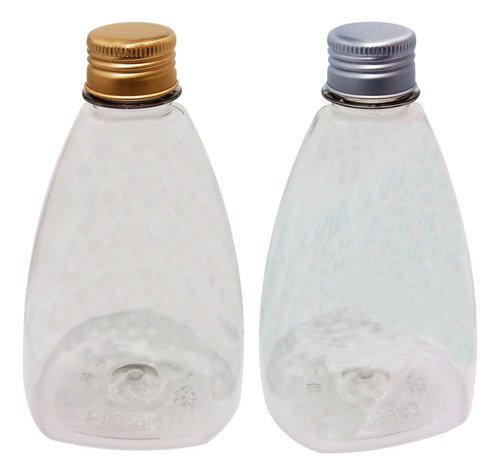 588 Frascos Plástico Cristal Pet 500ml Tampa Aluminio S/ Pir