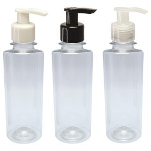 21 Frasco Plástico Cristal Pet 200ml Válvu Bico Pato S Cos