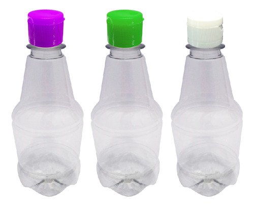 306 Frascos Plástico Cristal Pet 300ml Fliptop Batoque Gr2 - Imagem 6