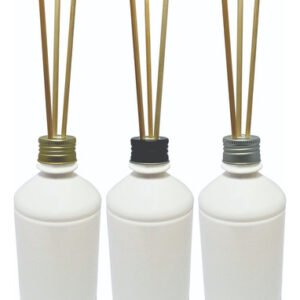 212 Frascos Plástico Branco 500ml Tampa Difusor Varetas Far