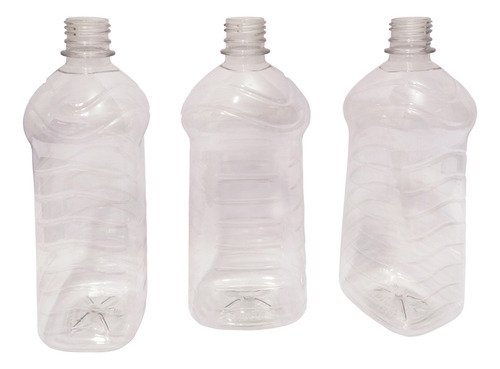 312 Frasco Plástico Cristal Pet De 1l Tamp Dosadora 30ml Ama - Imagem 2