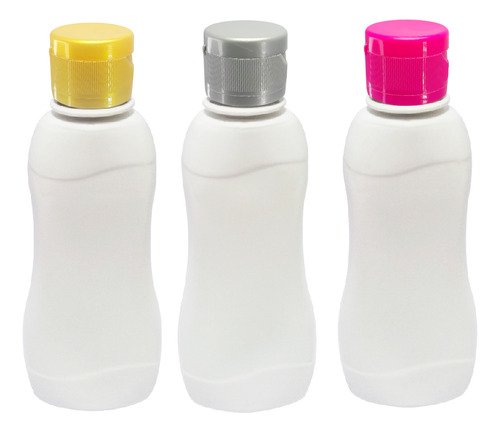 1260 Frascos Plástico Branco Pet 200ml C/ Tampa Fliptop Cat - Imagem 4