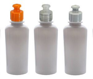 1705 Frasco Plástico Branco Pet 140ml Tampa Pushpull Aro