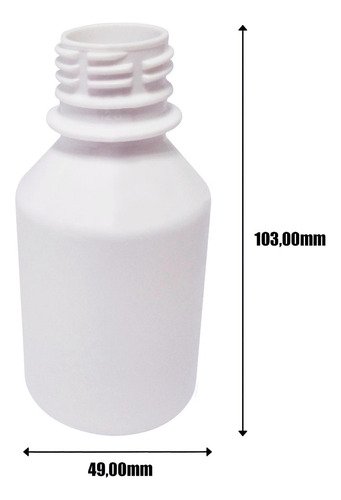 802 Frasco Plástico Branco Pet 120ml Bico Aplicador Far - Imagem 6