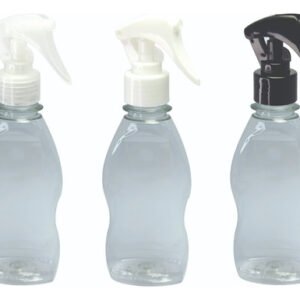 500 Frascos Cristal 190ml Pet C/ Válvula Mini Gatilho Mol