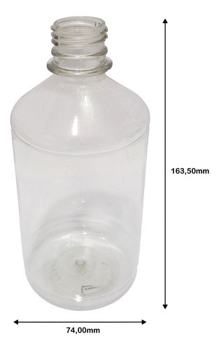 40 Frascos Plásticos Cristal Pet 500ml Válv Mini Gatilho Far - Imagem 5