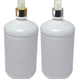 49 Frasco Plástico Branco Pet 1l Com Válvula Spray L Sab