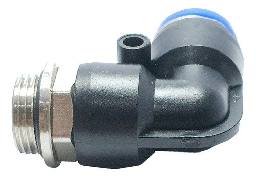 100 Conexão Pneumática Cotovelo Macho Rosca 3/8 X Tubo 12mm - Imagem 4