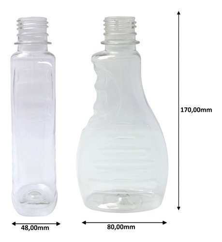 16 Frasco Plástico Cristal Pet 300ml Tampa Difusor C/ F Bor - Imagem 4